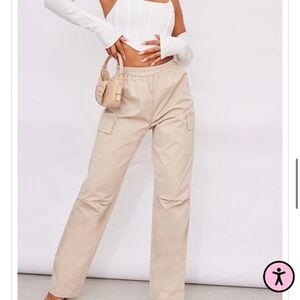 PrettyLittleThing Straight Leg Cargo Pants